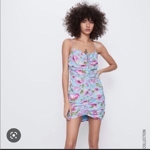 Floral blue dress **stunner*